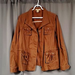 Ruff Hewn Brown Utility Jacket XL